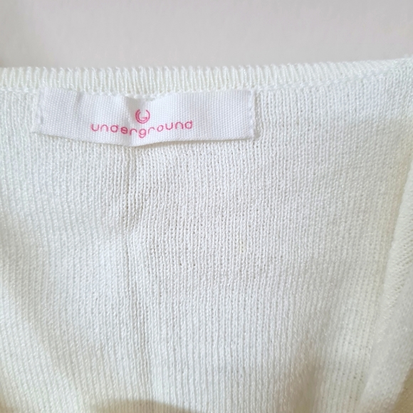 Knitted party wear blouse - Picture 4 of 4